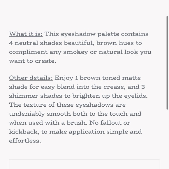 Sophia + Mabelle Cleopatra Eyeshadow Quad - Picture 5 of 7